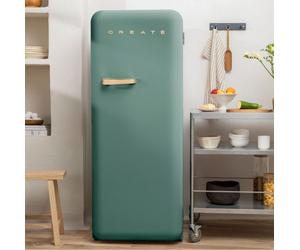Réfrigérateur rétro - Create - 281L - Vert sauge - Esthétique années 50