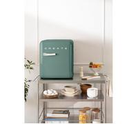 Réfrigérateur rétro - Create - 48L - Esthétique années 50 - Grande capacité