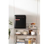 Réfrigérateur rétro - Create - 48L - Esthétique années 50 - Grande capacité - Fonctionnel