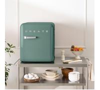 Réfrigérateur rétro - Create - 48L - Vert sauge - Esthétique années 50