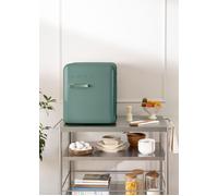 Réfrigérateur rétro - Create - 48L - Vert sauge - Esthétique années 50