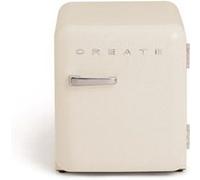 Réfrigérateur rétro CREATE FRIDGE RETRO 48L Beige Argenté Beige G