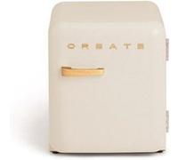 Réfrigérateur rétro CREATE FRIDGE RETRO 48L Beige et bois Beige G