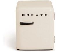 FRIDGE RETRO 48L - Réfrigérateur Rétro Blanc Cassé