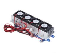 Réfrigérateur semi-conducteur, 20 l, 288 W, aluminium, plastique, refroidissement rapide, silencieux, pieds antidérapants, pour petits espaces, théorie, apprentissage, recherche, appareils de