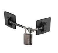 réfrigérateur Serrure de Porte avec Cadenas à Combinaison - Noir Black Combination Lock