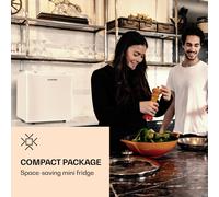 Mini-réfrigérateur Klarstein Silent Cool 30L - Classe A+ - Blanc