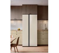 Réfrigérateur - Studio - Side by Side 550 - Distributeur d'eau - No Frost - Blanc cassé