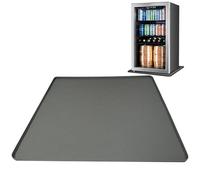 Réfrigérateur Under Mat, Mini réfrigérateur Mat en silicone avec bord surélevé - 23,6x2 Mat de silicone unique et innovant protège vos sols et tapis de l'eau et de la condensation du mini réfrigérateu
