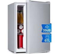 Refrigerateur une porte klarstein inox statique argent