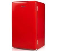 PRIMO PR152RKR Réfrigérateur Table Top Rétro - Pose Libre - 93L - E - Rouge