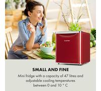 Réfrigérateur Yummy avec compartiment de congélation de 45 litres 42 dB E