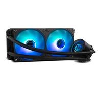 Réfrigération liquide - NOX - Hummer H-240-NXHUMMERH240ARGB - ARGB - 2 ventilateurs 120 mm - Aluminium