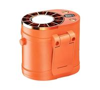 Réfrigération Semi-conducteur Avec Ventilateur De Refroidissement Portable Avec Clip À La Taille | Mini Ventilateur Rechargeable Avec Affichage Numérique, Vitesse Réglable À 100 | Ventilateur De