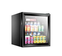 Refrigerator-Chiller Countertop Cooler-Beer Beverage Fruit Cooler Refrigerator Chiller Cellar -6-0℃ 5-12℃ Temperature Zone Anti-UV Door Freestanding 37dB Glass Door