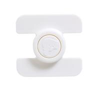 Refrigerator Locks, Freezer Latches, Childproof Your Home, Adhesive Babyproofing Safety Locks for Kitchen, Cabinets, Drawers, Oven and Appliances, 2.7x2.6x0.8 Inches