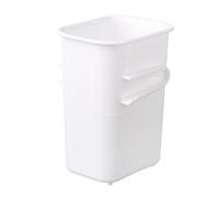 Refrigerator Organizer Bin | Side Door Storage Box for Fridge | Plastic Food Container for Vegetables/Fruits/Snacks | Non - BPA, Simple to Wipe (S)