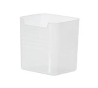 Refrigerator Organizer Bin | Side Door Storage Box for Fridge | Plastic Food Container for Vegetables/Fruits/Snacks | Non - BPA, Simple to Wipe (L)