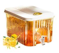 Refrigerator Water Dispenser - Fridge Beverage Container With Spigot