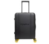 RefrigiWear Olley avec coque rigide en polycarbonate et 4 roues à 360°, avec poignée rétractable, serrure TSA et double fermeture éclair extensible. Dimensions : 50 x 40 x 21 cm., Noir , Classique