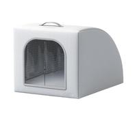 Refroidir Cat House - Abri pliable pour animaux de compagnie - 10 paquets de glace avec une grotte de refroidissement en Oxford 900D pour petits chiens | Lit ventilé portable imperméable avec coussin