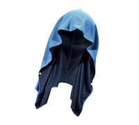 Refroidissement à capuche Serviette absorbante Séchage rapide Lingettes rafraîchissantes pour le cou et le visage Protection solaire UVS Col rafraîchissant pour le cou Enroulez pour l'été par temps