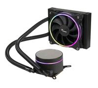 Refroidissement à eau - Inter-Tech - AIO 120 mm - Éclairage ARGB - Compatible Socket AM4 - Noir
