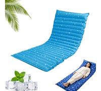 Refroidissement for Lits, Surmatelas Rafraîchissant Simple | Conception gonflable,confortable et robuste for une utilisation estivale dans les dortoirs(Style c,160*50)