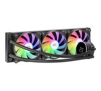 Refroidissement Liquide 600W Mars Gaming ML-LCD360, 3x Ventilateur ARGB, Noir G
