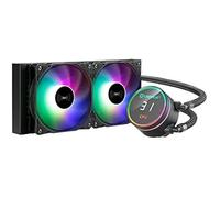 Refroidissement Liquide CPU - UNYKACH - AquaStorm - 240 mm - Pompe Silencieuse - Affichage Température