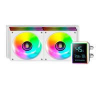Refroidissement Liquide - MARS GAMING - ML-LCDPRO240 - 500W TDP - Écran LCD - 2 Ventilateurs ARGB