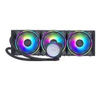 Cooler Master Refroidisseur liquide MasterLiquid ML360 Illusion – Radiateur 360mm, 3x Halo ARGB