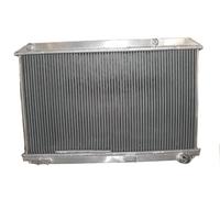 Refroidissement Moteur Radiateur de course en aluminium 42 mm à 2 rangées pour Mazda RX-8 RX8 SE17 1.3L Manuel 2003-2012 MT 2.6 11 10 09 08 07 06 Radiateur en pour