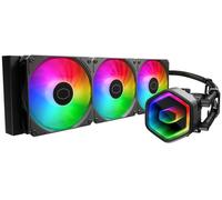 Cooler Master MasterLiquid 360 Core II CPU Watercooler - Refroidisseur AIO 360mm (Max. 280W TDP), Pompe GR9 à Double Chambre, Ventilateurs ARGB Gen 2 améliorés, Montage Rapide Kits AMD & Intel - Noir