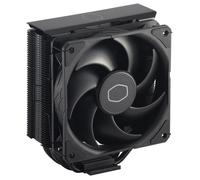 Cooler Master Hyper 212 Black Refroidisseur CPU Ventirad - Finition Aluminium, 4 Caloducs Compacts à Contact Direct Continu, Ventilateur SickleFlow 120 Edge, Brackets LGA1700 & AM5 - Noir