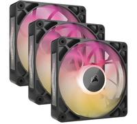 Corsair Ventilateur iCUE Link RX120 Max 120mm – Haute pression – Palier magnétique – Pack 3 Noir
