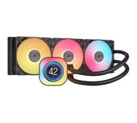 Corsair Kit de watercooling AIO iCue Link Titan RX LCD RGB 360 mm Noir
