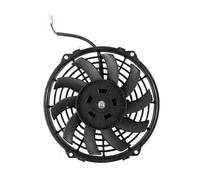 Refroidissement Ventilateur Kit De Montage De Refroidissement Ventilateur Mince Universel Push Pull Type D'aspiration D'air 7 9 10 12 Pouces 12V 80W 2100 Tr/min(10 inch)