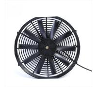 Refroidissement Ventilateur Ventilateur De Radiateur Universel 12V Ventilateur À Condensateur ABS 80W 8/10 Pales 10 Pouces Robuste Refroidissement Du Radiateur(10 Blades)