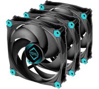 Iceberg Thermal Ventilateurs IceGALE Lot de 3 120 x 120 x 25 mm Noir Airflow optimisé