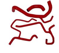 Refroidissements Tuyau Compatible Avec Dodge Pour Challenger SRT8 6.4L V8 2012 2013 Tuyau De Chauffage De Radiateur En Silicone(Red)