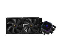 Refroidisseur à eau CPU Noir Thermalright Frozen Prism 240 avec ventilateur PWM 120mm, spécifications de radiateur 240 noir, dissipateur intégré pour AM4/AM5, Intel LGA1700/1150/1151/1200/1851