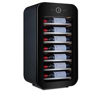 Refroidisseur à vin, réfrigérateur à boissons, mini réfrigérateur hydratant à température constante, réfrigérateur à compresseur ultra-mince, parfait pour la maison, le bar, le bureau, peut contenir 2