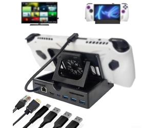 Refroidisseur ABS pour Console de Jeu Portable pour efficace | Connexion multiple, design compact, compatible pour rog pour xbox, rÃ©duction de pour bruit, matÃ©riau durable