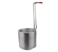 Refroidisseur, Accessoires matériels Bobine de refroidissement en acier inoxydable, refroidisseur de moût à immersion, bière de brassage domestique, refroidisseur de moût en acier inoxydable 304