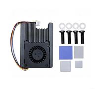Refroidisseur actif à profil bas pour Raspberry Pi CM5 avec réglage PWM silencieux en aluminium pour projets de robots