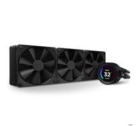 NZXT Refroidisseur AIO Kraken Elite 360 – Écran LCD 2,36 pouces personnalisable, 3x F120P, Noir