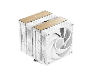Refroidisseur CPU air DeepCool AK620 G2 WH double tour 6 caloducs 120 mm PWM Blanc