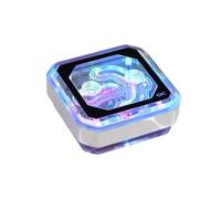 Refroidisseur CPU - ALPHACOOL - Eisblock XPX Aurora - Plexi Chrome - RGB Digital - Bleu