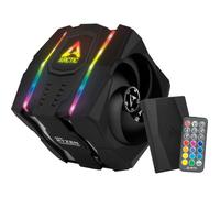 ARCTIC Freezer 50 TR (incl. A-RGB Controller) - Refroidisseur de CPU à double tour pour AMD Ryzen Threadripper SP3, sTR4 avec A-RGB, 120 mm/140 mm PMW P-fan, 200-1800 et 200-1700 RPM - Noir